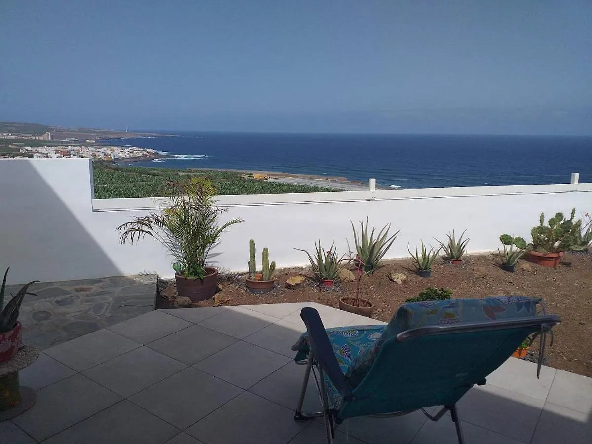 Las Pardelas, Ferienhaus mit Meer-, Küsten- und Bergblick im grünen Norden Teneriffas Las Cruces   Las Cruces (Canary)