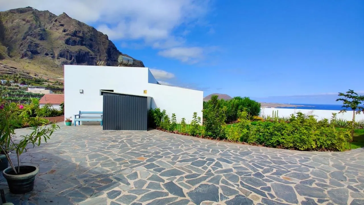 Las Pardelas, Ferienhaus mit Meer-, Küsten- und Bergblick im grünen Norden Teneriffas Las Cruces  0*, Las Cruces (Canary)