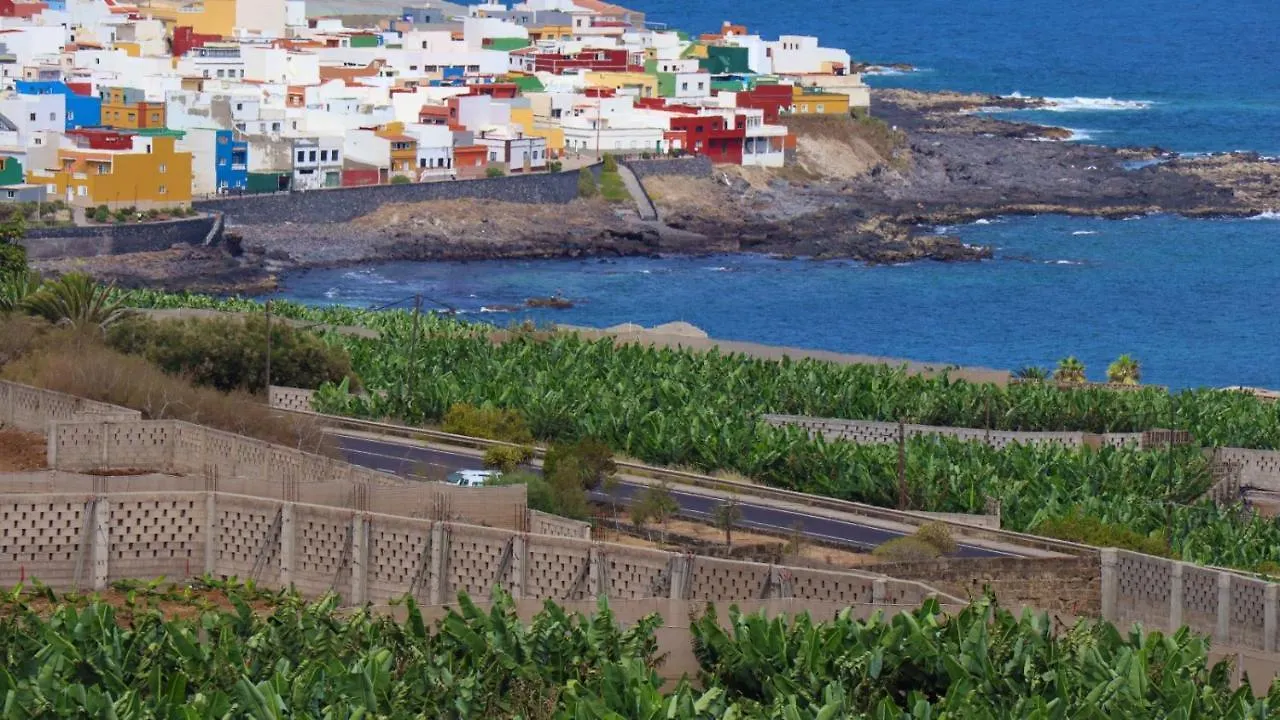 Las Pardelas, Ferienhaus Mit Meer-, Kuesten- Und Bergblick Im Gruenen Norden Teneriffas Las Cruces  0*, Las Cruces (Canary)
