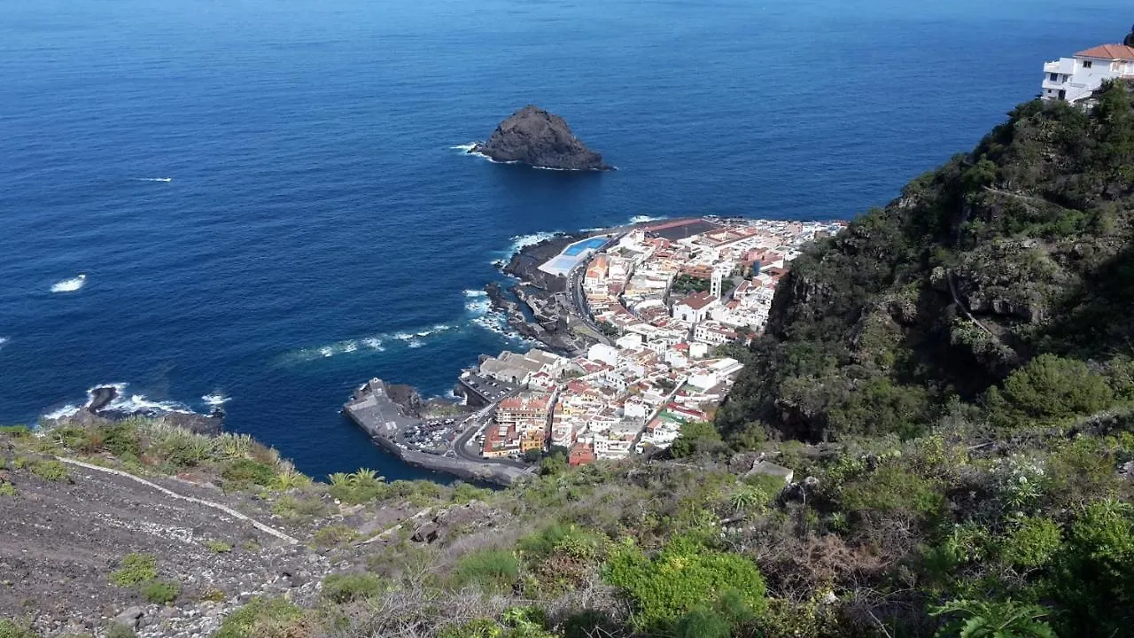 Las Pardelas, Ferienhaus mit Meer-, Küsten- und Bergblick im grünen Norden Teneriffas Las Cruces