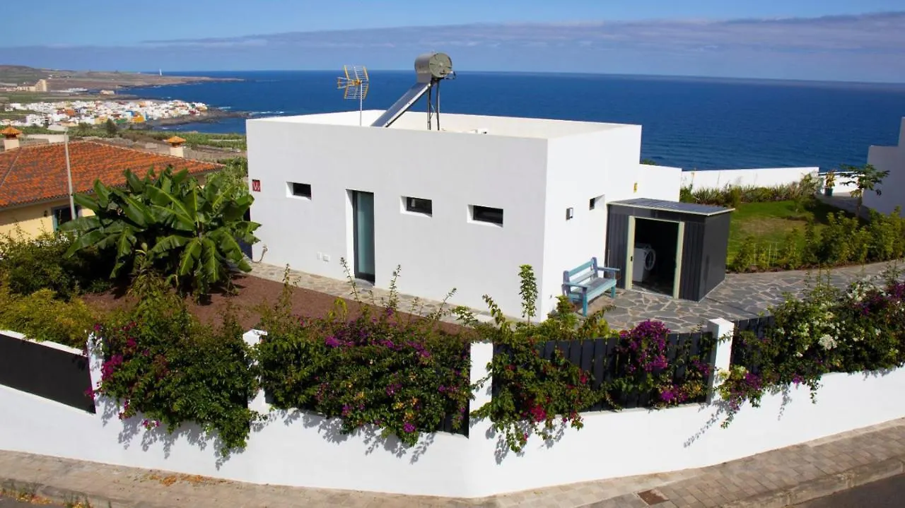 Las Pardelas, Ferienhaus mit Meer-, Küsten- und Bergblick im grünen Norden Teneriffas Las Cruces  Las Cruces (Canary)